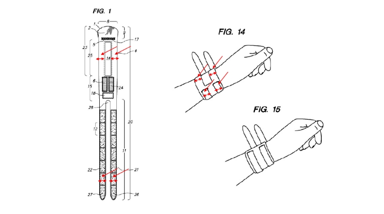 护腕带发明专利US8398573B2 正在投诉中，赛贝新增一申诉成功案例