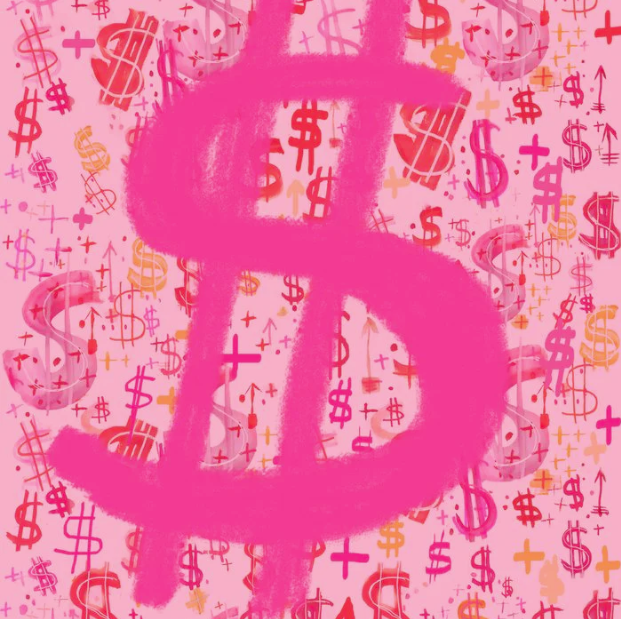 【25-cv-12224】粉色美元符号图侵权风险高！Melanie Biehle发起版权TRO维权，跨境卖家速自查！