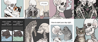 【25-cv-11879】12张 “骷髅猫咪” 爆款图侵权预警，Christina Menzel发起TRO诉讼！