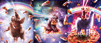 【26-cv-4832】James Booker版权维权，Random Galaxy插画太空披萨萌宠风格及衍生品遭大规模侵权！