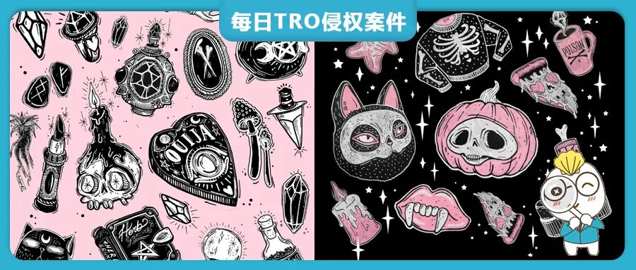 【26-cv-5508】奇幻 / 暗黑 2D 艺术版权维权！Lorenza Scarsi 两幅版权画 Keith 律所批量起诉，家居装饰、文创卖家速自查。