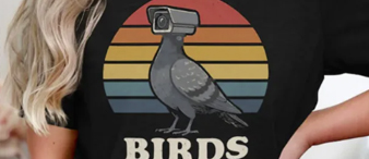 所有印BIRDS AREN’T REAL 文字、鸟类间谍图案服饰全部高危，美国网络热梗鸟类不是真的连续3个月发TRO维权【26-cv-9208】