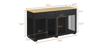 【24-cv-2495】这款产品不能再卖了！Dog Crate Furniture狗笼家具专利维权！已批准PI初步禁令！